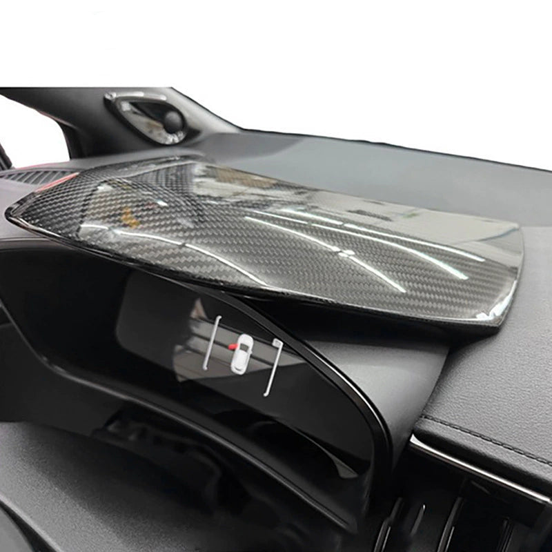 Create Carbon Carbon Fiber Dashboard Cover for 2023-2025 Toyota Corolla GR | Dry Carbon Fiber Instrument Cluster Sunshade Cover