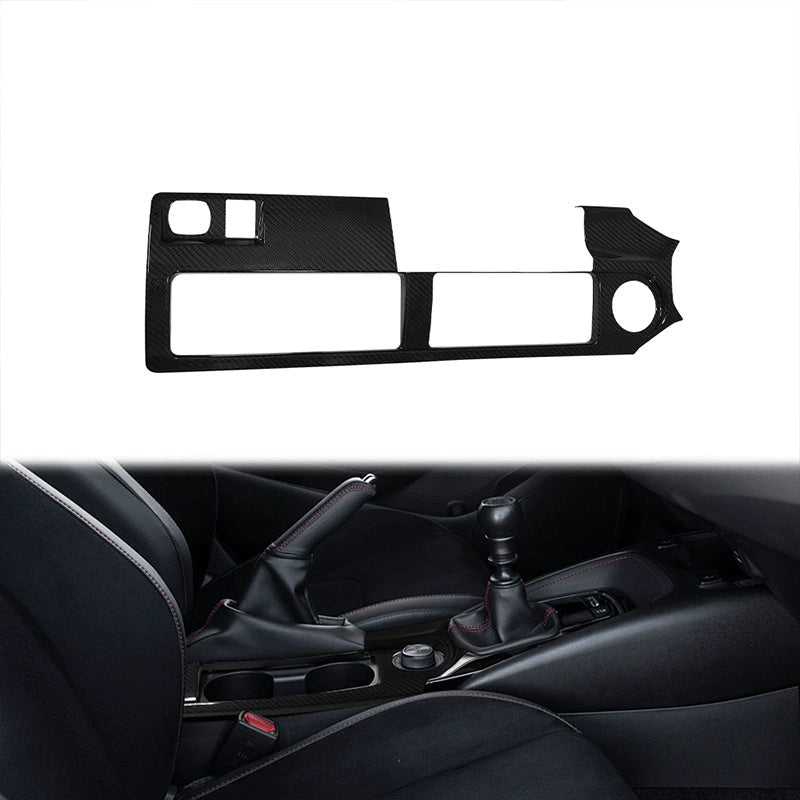 Create Carbon Carbon Fiber Interior Center Console Trim for Toyota GR Corolla | Premium Dry Carbon Fiber Upgrade