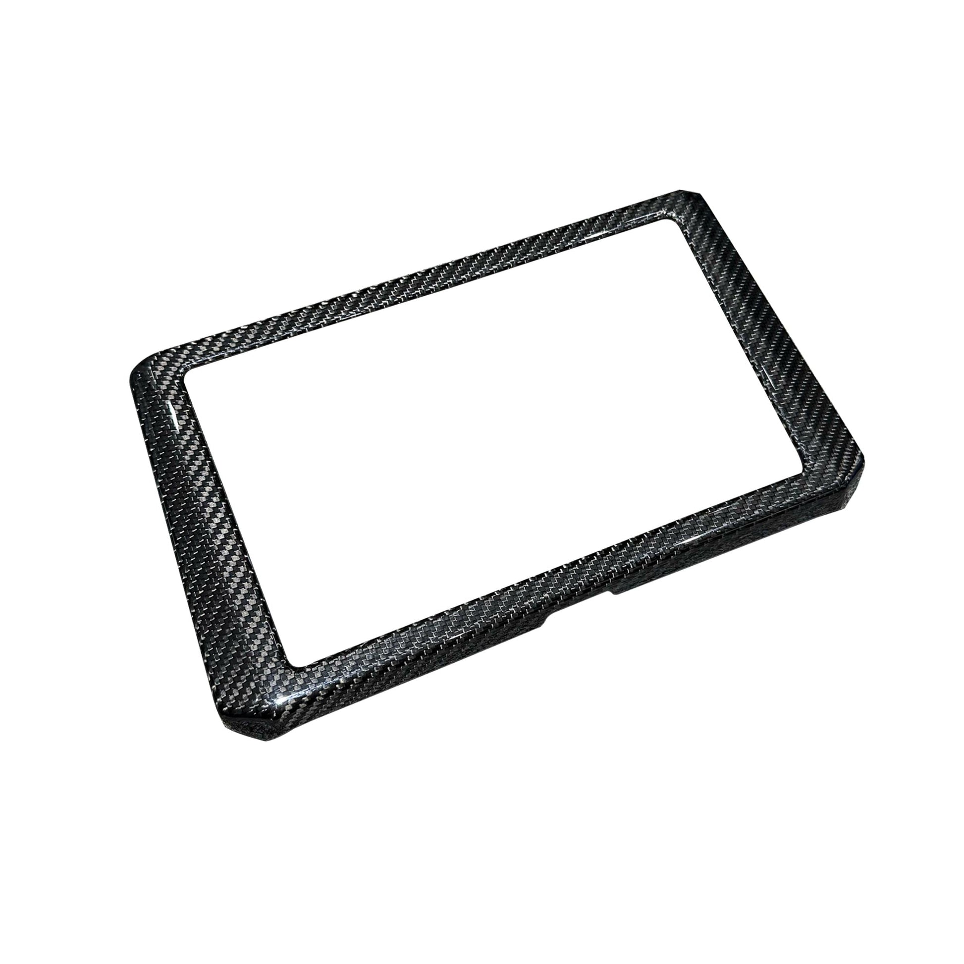 Toyota GR Corolla dry carbon center monitor frame cover