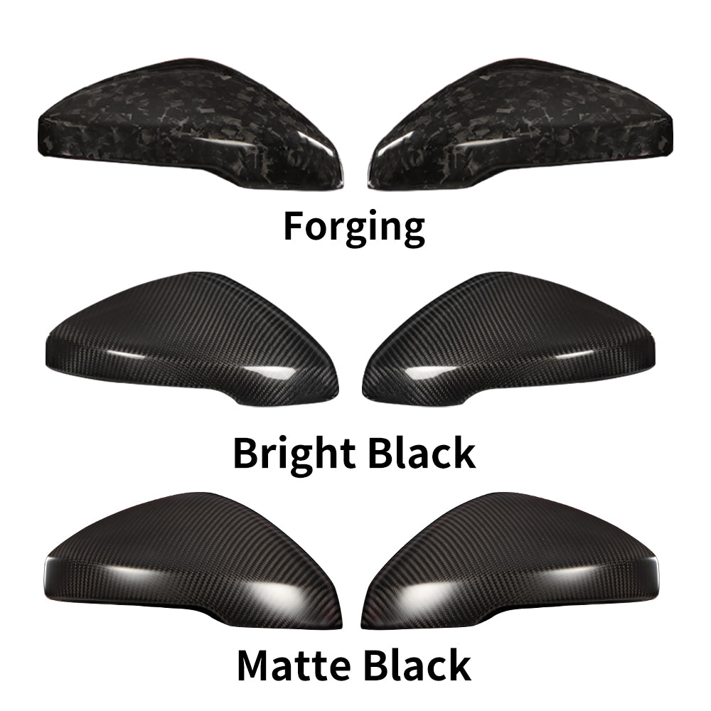 Create Carbon 2pcs Real Carbon Fiber Side Mirror Cover Caps for Honda Civic 11th Gen FL5 Type R (2023-2026)