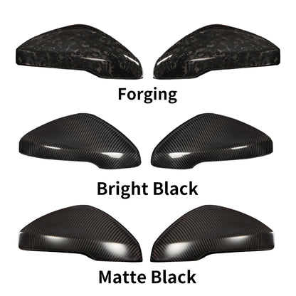 Create Carbon 2pcs Real Carbon Fiber Side Mirror Cover Caps for Honda Civic 11th Gen FL5 Type R (2023-2026)