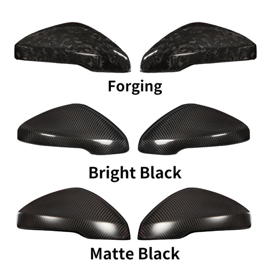 Create Carbon 2pcs Real Carbon Fiber Side Mirror Cover Caps for Honda Civic 11th Gen FL5 Type R (2023-2026)