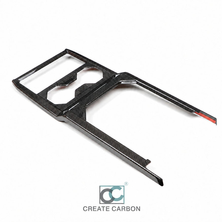 Tesla Cybertruck Center Console Panel Cover (2024–2026) | Dry Carbon