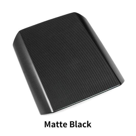 Create Carbon Dry Carbon Fiber Center Console Armrest Box Panel Cover for Tesla Cybertruck 2024-2026+