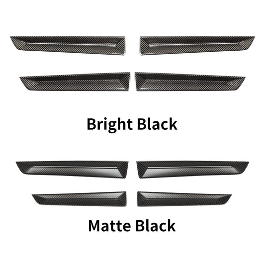 Create Carbon Dry Carbon Fiber Door Panel Cover Trim for Honda Civic 11th Gen & Type R FL5