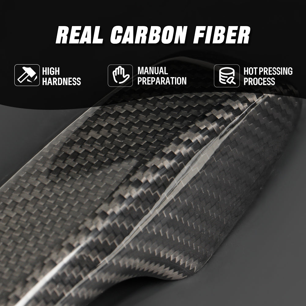 Create Carbon Dry Carbon Fiber Door Handle Covers for Honda Civic 11th Gen & Type R FL5