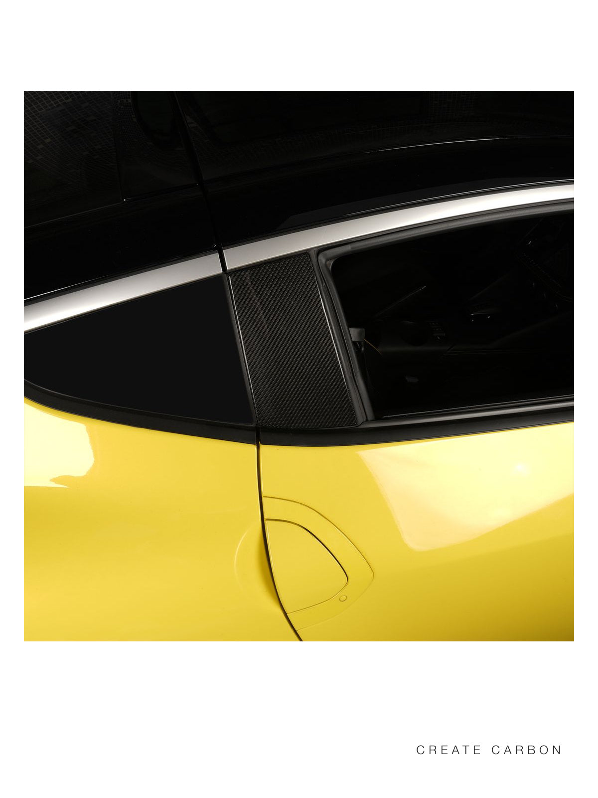 Dry carbon fiber B-pillar trim covers for 2023+ Nissan Z RZ34 – image 2