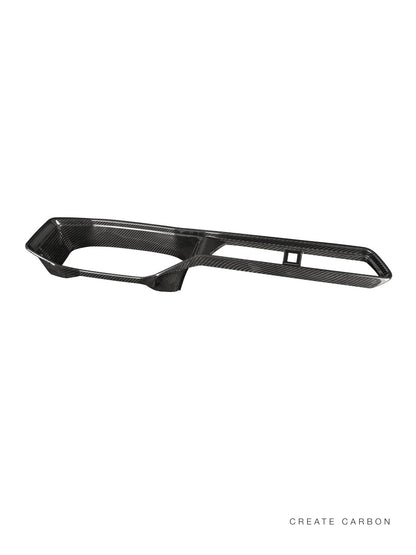 Dry carbon fiber gauge cluster hood cover for 2023+ Nissan Z RZ34