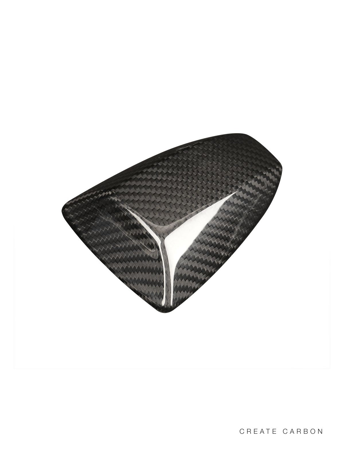 Dry carbon fiber shark fin antenna base cover for 2023+ Nissan Z RZ34