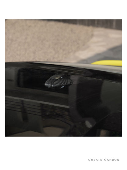 Dry carbon fiber shark fin antenna base cover for 2023+ Nissan Z RZ34 – image 3