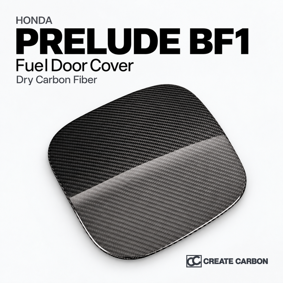 Honda Prelude BF1 Fuel Door Cover (2026+) | Dry Carbon